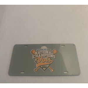 Craftique Tennessee Volunteers 2024 NCAA National Champions License Plate